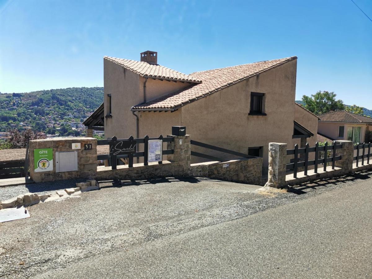 Bed and Breakfast Le Sénéchal Villefranche-de-Rouergue Exterior foto
